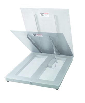 PFA579lift-D1500A Skala lantai stainless steel untuk pembersihan yang efisien, pemeliharaan