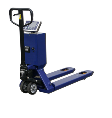 PJA434 Painted Steel Pallet Jack Scale - Solusi Penimbangan Ponsel Tugas Berat
