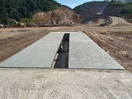 Weighbridge Scale Truck Mining, Skala Berat 10 Ton