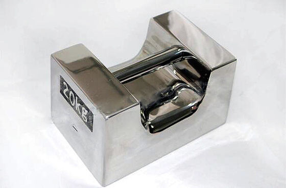 Tes berat blok bar persegi panjang stainless steel massa dengan mirror polishing timbangan