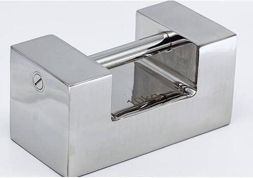 Tes berat blok bar persegi panjang stainless steel massa dengan mirror polishing timbangan