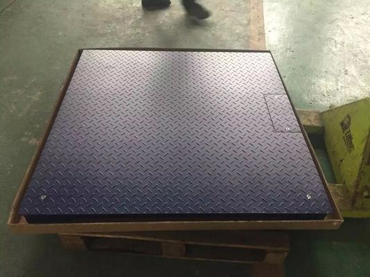 Skala Platform Industri Presisi Tinggi Tugas Berat Profil Rendah 5000Kg / 8000Kg