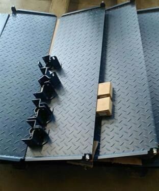 Timbangan Lantai Industri Besar Timbangan 1.5x1.5M Dengan Cat Epoxy