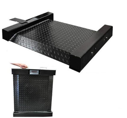 Skala Platform Industri Presisi Tinggi Tugas Berat Profil Rendah 5000Kg / 8000Kg