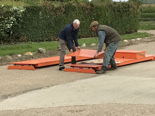 Skala Portable Truck Axle yang Dapat Dipercaya untuk Pengukuran Berat Tepat