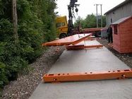 24m Panjang 60T Skala Truk Permukaan Dipasang Jembatan Timbang