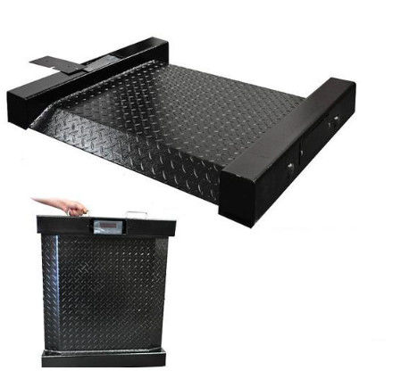 Ultra Low Profile Digital Floor Scale untuk Industrial Heavy-Duty Weighing 5000Kg / 8000Kg