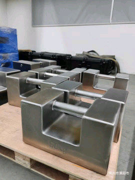 Berat kalibrasi laboratorium baja tahan karat untuk timbangan platform