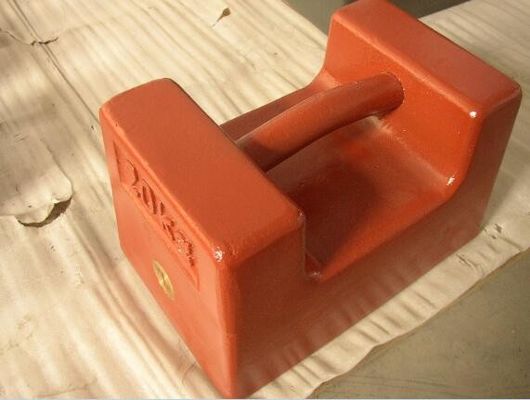 Baja tahan karat 10 kg Berat kalibrasi persegi panjang